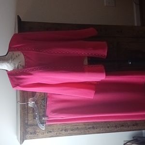 Three-Piece Pink Skirt Suit (NWOT)